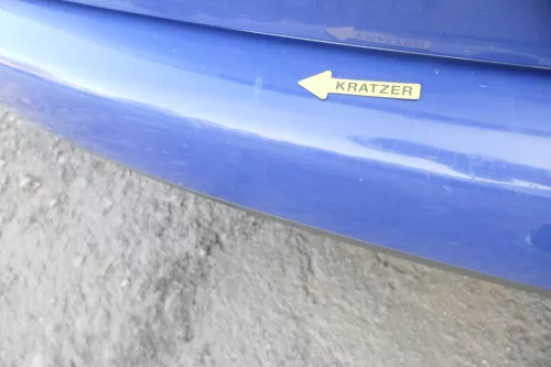 VW Touran 1T Stoßstange hinten Heckstoßstange Stoßfänger blau LL5M (164481)