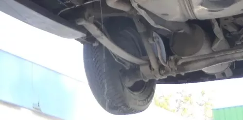 1x VW Caddy 2K Achse hinten Hinterachse Federn Blattfeder Blattfedern rechts/lin