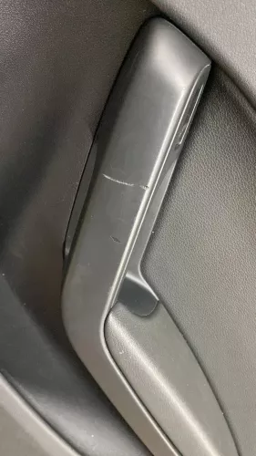 Audi A4 8K B8 Türverkleidung Verkleidung Tür vorne rechts Leder schwarz Milano (164604)