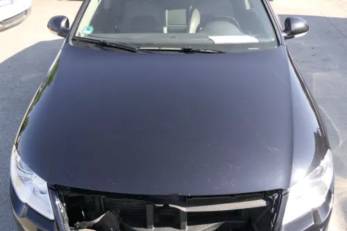 VW Passat 3C Motorhaube Klappe vorne vorn Haube schwarz L041 (164708)
