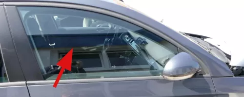 VW Passat 3C vorne rechts Fenster Scheibe in Tür Fensterscheibe