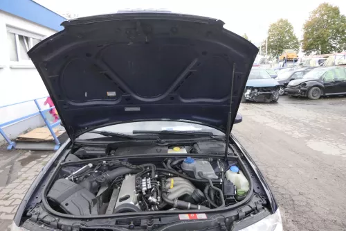 Audi A4 B6 8E Motorhaube Haube Klappe LY5K blau lila (164724)