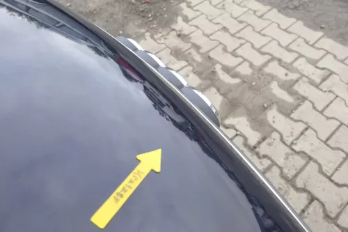 Audi A4 B6 8E Motorhaube Haube Klappe LY5K blau lila (164724)