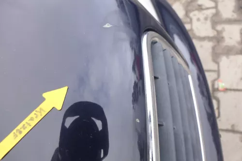 Audi A4 B6 8E Motorhaube Haube Klappe LY5K blau lila (164724)