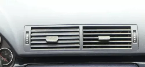 Audi A4 8E B6 B7 Lüftungsdüse Düse Lüftung Mitte 8E0820951H Lüftungsgitter blau