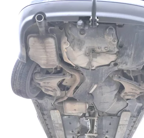 Audi A4 8E B6 Auspuff Endschalldämpfer Endtopf + Mittelschalldämpfer ALZ Benzine