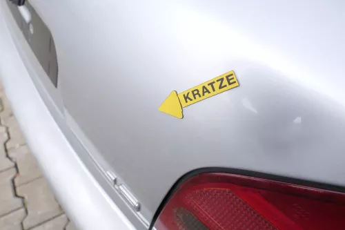 Audi A3 8L bis cBj. ca1999 Heckklappe Kofferraumklappe Klappe hinten LY7M silber (164796)