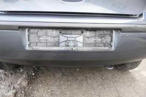 VW Polo 9N 9N3 Stoßstange Heckstoßstange hinten grau LC7V (164840)