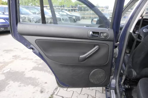 1x VW Golf 4 1J Kombi Türverkleidung Verkleidung Tür hinten links schwarz  (164881)