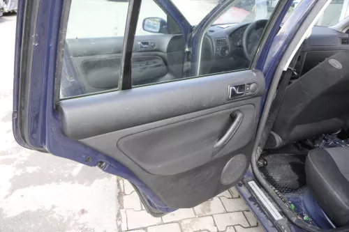 1x VW Golf 4 1J Kombi Türverkleidung Verkleidung Tür hinten links schwarz  (164881)