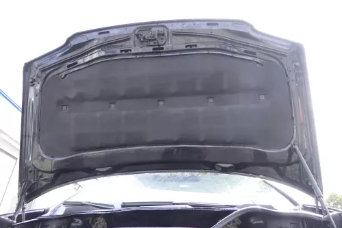 VW Touran 1T oder VW Caddy 2K Motorhaube Klappe schwarz LC9X Haube (164907)