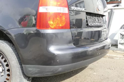 VW Touran 1T Stoßstange hinten Heckstoßstange Stoßfänger schwarz LC9X (164911)