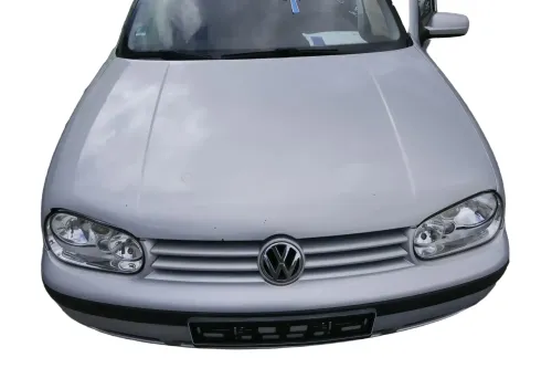 VW Golf 4 Motorhaube Haube Klappe vorne silber grau LB7Z satinsilber satin 846