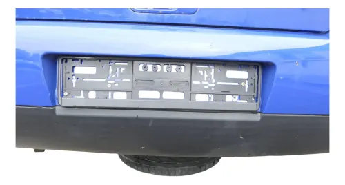 VW Lupo Stoßstange hinten Heckstoßstange Stoßfänger blau LW5Z (164982)