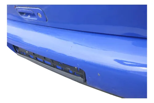 VW Lupo Stoßstange hinten Heckstoßstange Stoßfänger blau LW5Z (164982)