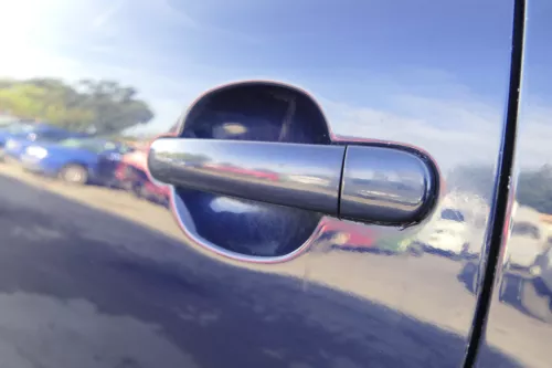 VW Passat 3B 3BG Kombi Variant Tür hinten links blau LB5N ohneAnbauteile (164998)