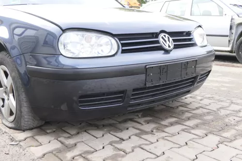 VW Golf 4 1J Stoßstange vorne Stoßfänger vorn LC7V grau Frontstoßstange (165026)
