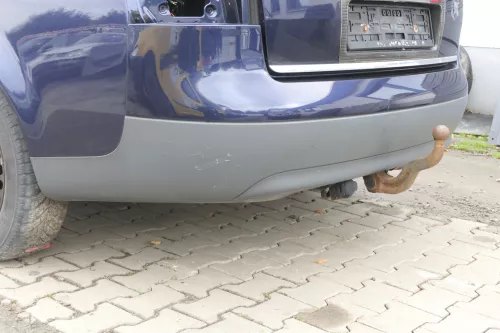 Audi A6 4B Limousine Stoßstange hinten Heckstoßstange Stoßfänger blau LZ5T (165074)