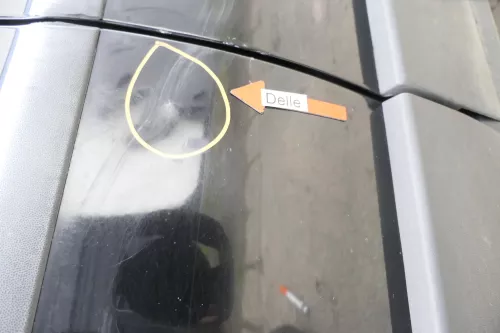 VW Passat 3B 3BG 3B6 Kombi Avant Tür hinten rechts mit Scheibe schwarz L041 (165093)