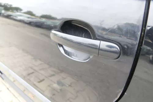 VW Passat 3B 3BG Kombi Variant Tür hinten links schwarz L041 ohneAnbauteile (165095)
