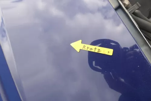 VW Passat 3BG Motorhaube Klappe vorne vorn Haube blau LB5N indigoblau (165108)