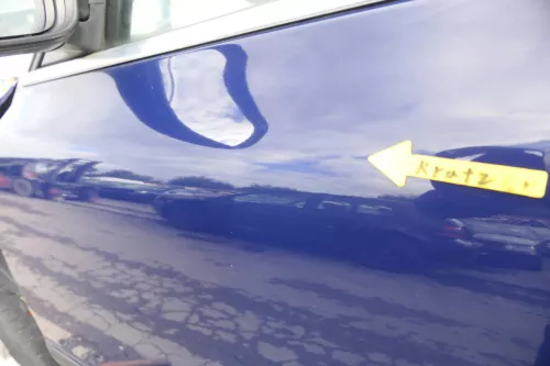 VW Passat 3B 3BG 3B6 Kombi + Limo Tür vorne links Fahrertür blau LB5N ohneAnbaut (165110)