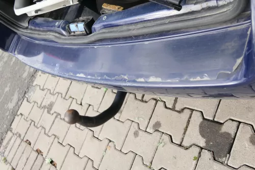 VW Passat 3BG Kombi Variant Stoßstange hinten Heckstoßstange blau LB5N (165112)