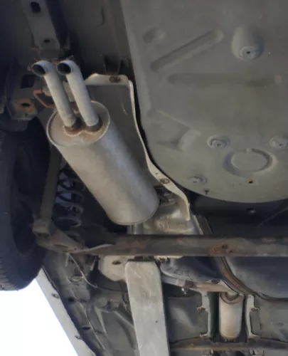 Skoda Octavia 1U Auspuff Endtop hinten Mittelschalldämpfer AKL AEH AVU APF (165185)