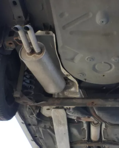 Skoda Octavia 1U Auspuff Endtop hinten Mittelschalldämpfer AKL AEH AVU APF