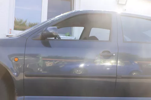 Skoda Octavia 1U Kombi + Limo Tür vorne links Fahrertür grau LF7S L8L8 - ohne An (165192)