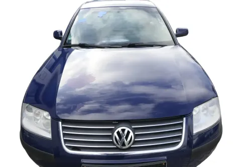 VW Passat 3BG Motorhaube Klappe vorne vorn Haube blau LA5E