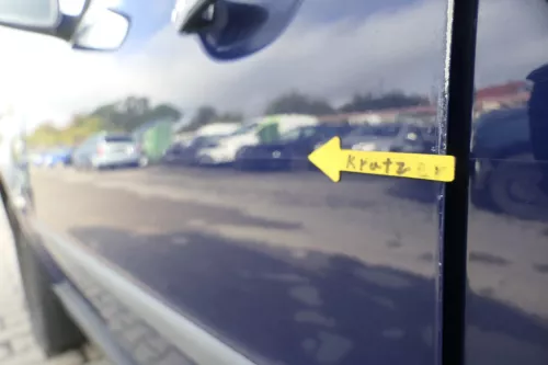 Passat 3B 3BG 3B6 Kombi + Limo Tür vorne links Fahrertür blau LA5E ohneAnbaut (165232)