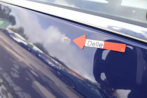 VW Passat 3B 3BG Limousine Tür hinten links blau LA5E - ohne ANbauteile (165233)