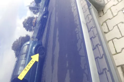 VW Passat 3B 3BG Limousine Tür hinten links blau LA5E - ohne ANbauteile (165233)