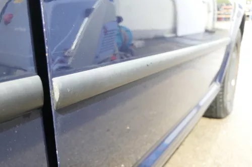 VW Golf 4 Tür vorne rechts Beifahrertür 2/3-Türer blau LA5G ohnAnbauteile (165253)