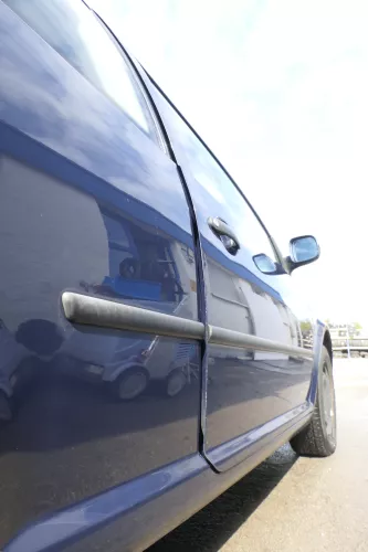 VW Golf 4 Tür vorne rechts Beifahrertür 2/3-Türer blau LA5G ohnAnbauteile (165253)