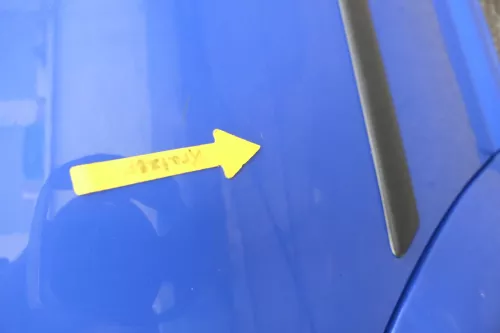 VW Golf 4 Bora Tür hinten rechts nur Kombi / Variant vlau LW5Z -ohne Anbauteil (165379)