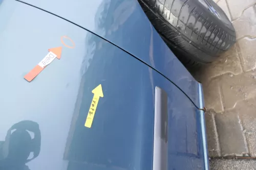 Seat Leon Toledo 1M Tür vorne rechts Beifahrertür grün LS5W AZUL TOPACIO L5SW (165472)