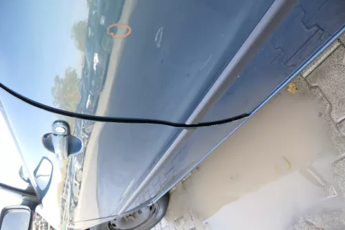 Seat Leon Toledo 1M Tür vorne links Fahrertür LS5W AZUL TOPACIO L5SW grün (165474)