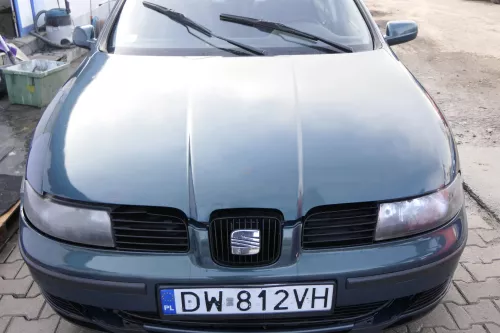 Seat Leon Toledo 1M Motorhaube Haube Klappe vorne LS5W AZUL TOPACIO L5SW grün