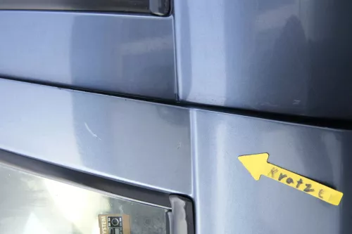 Skoda Octavia 1U Kombi + Limo Tür vorne links Fahrertür grau LF7V 9901 U9 ohne A (165487)
