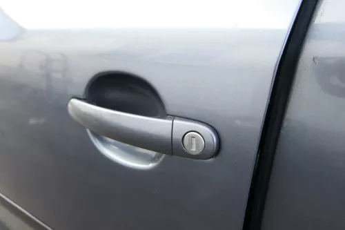 Skoda Octavia 1U Kombi + Limo Tür vorne links Fahrertür grau LF7V 9901 U9 ohne A (165487)