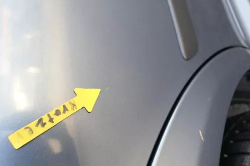 Skoda Octavia 1U5 Combi Kombi Variant Tür hinten rechts grau LF7V 9901 U9 (165490)