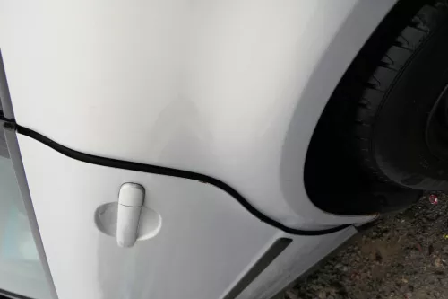 VW Passat 3B 3BG Limousine Tür hinten links silber grau LB7Z satinsilber (165506)