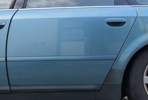 Audi A6 4B C5 Tür Türblatt hinten links  grün blau LX6V jaspisgrün nur Türblatt