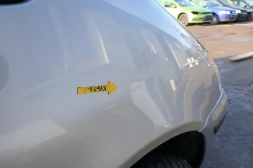 Ford Galaxy WGR Kotflügel rechts vorne Facelift grau cosmic-silber 2QTC  (165773)