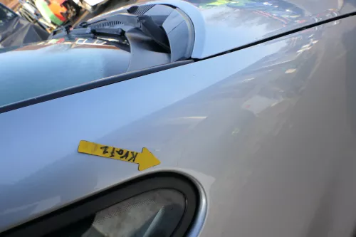 Ford Galaxy WGR Kotflügel rechts vorne Facelift grau cosmic-silber 2QTC  (165773)