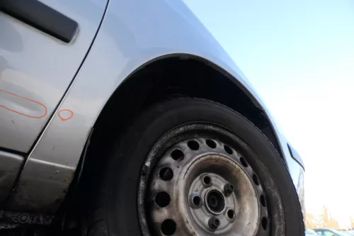 Ford Galaxy WGR Kotflügel rechts vorne Facelift grau cosmic-silber 2QTC  (165773)