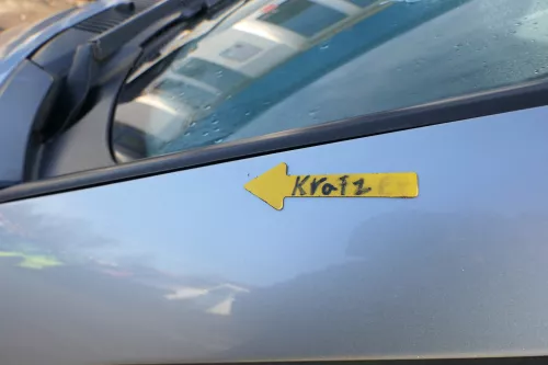 Ford Galaxy WGR Kotflügel links vorne Facelift grau cosmic-silber 2QTC  (165778)