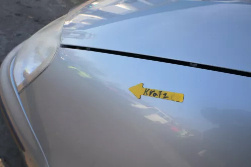 Ford Galaxy WGR Kotflügel links vorne Facelift grau cosmic-silber 2QTC  (165778)